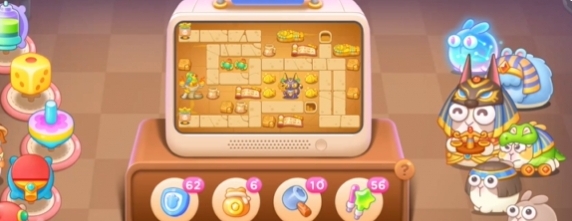 《保卫萝卜4》法老归来第99关通关攻略