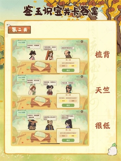 《桃源深处有人家》鉴玉识宝第二关答案