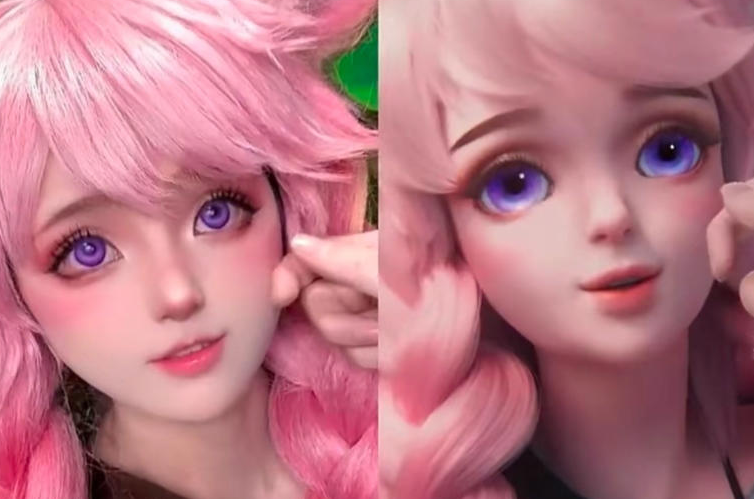 网红COSPLAY大神再现经典，《王者荣耀》瑶惊艳变身