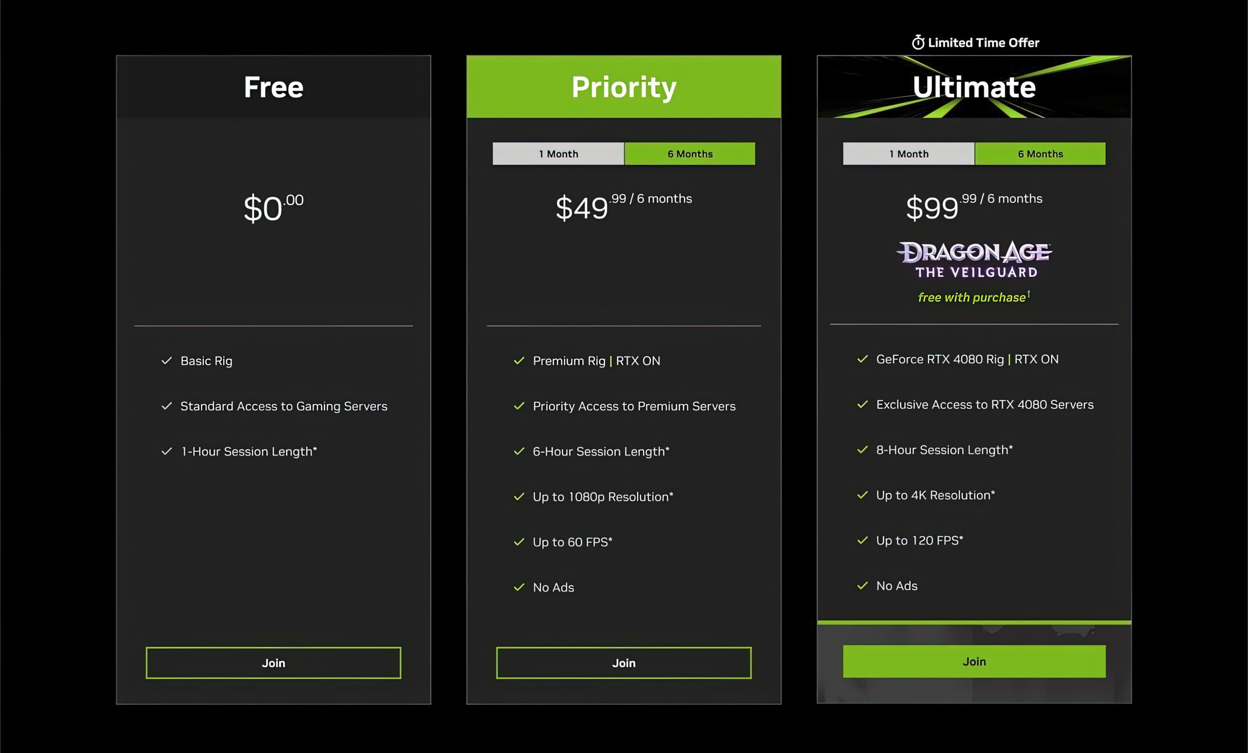 《龙腾世纪：影障守护者》登录英伟达GeForce NOW云游戏，订阅服务限时优惠开启