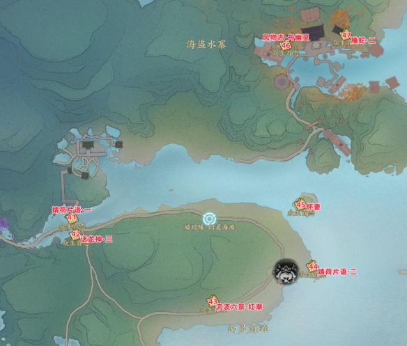 《诛仙世界》流波山众生百态详细位置一览