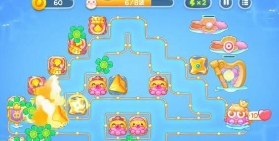 《保卫萝卜4》海的闺女第97关通关攻略