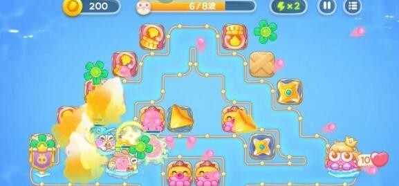 《保卫萝卜4》海的闺女第97关通关攻略
