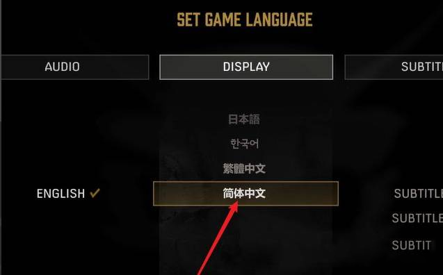 《四海兄弟最终版》怎么设置中文