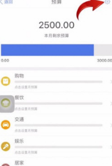 《口袋记账》每日花销预算如何设置